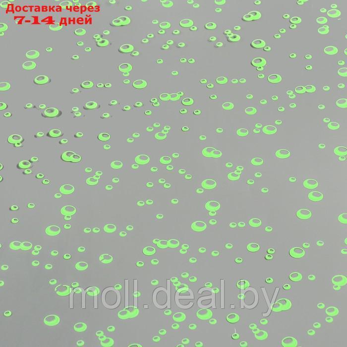 Пленка для цветов "Пузырьки" салатовая 0,7 х 8.2 м, 40мкм - фото 3 - id-p227105447