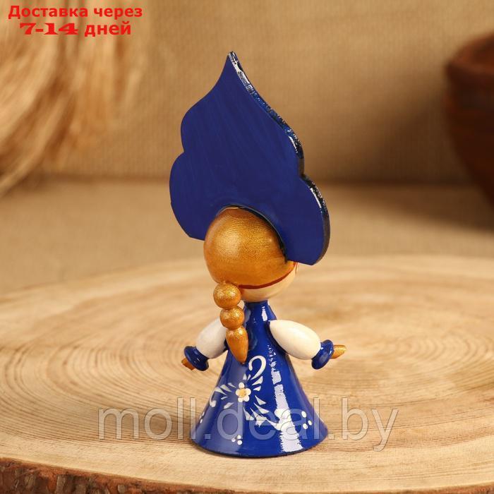 Сувенир "Кукла в синем платье", дерево, микс - фото 4 - id-p227080167