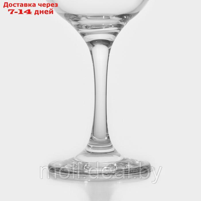 Набор стеклянных бокалов для вина "Амбер", 365 мл, 2 шт - фото 3 - id-p227077159