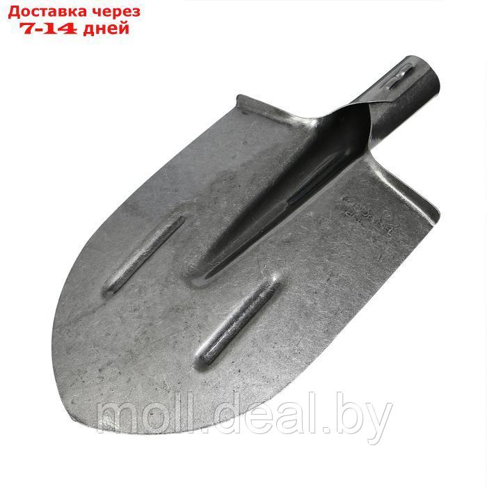 Лопата штыковая острая, тулейка 40 мм, рельсовая сталь, без черенка, Greengo - фото 2 - id-p227075187