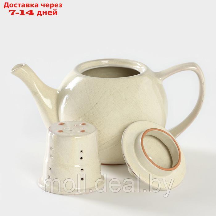 Чайник керамический "Шебби", 1,2 л - фото 3 - id-p227076182