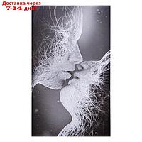 Картина- холст на подрамнике "Поцелуй" 60*100см
