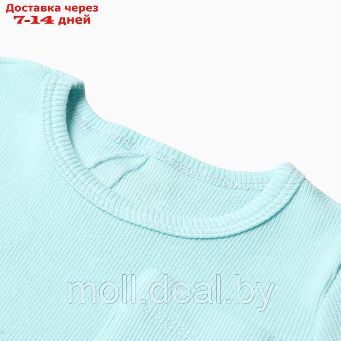 Комплект детский (футболка и шорты) MINAKU, цвет голубой, рост 86-92 см - фото 6 - id-p227098805