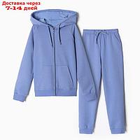 Комплект для девочки (джемпер, брюки), цвет голубой, рост 110 см