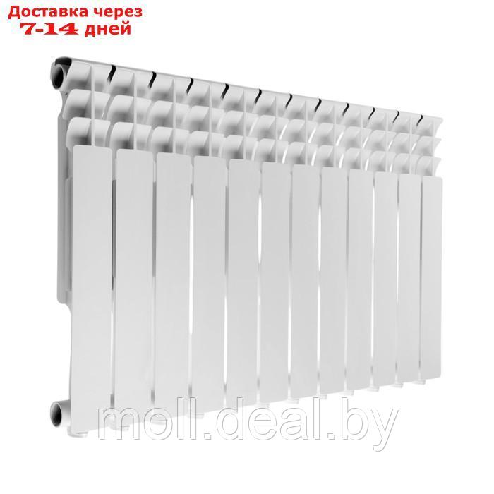 Радиатор алюминиевый Ogint Plus AL, 500 х 78 мм, 12 секций, 1476 Вт