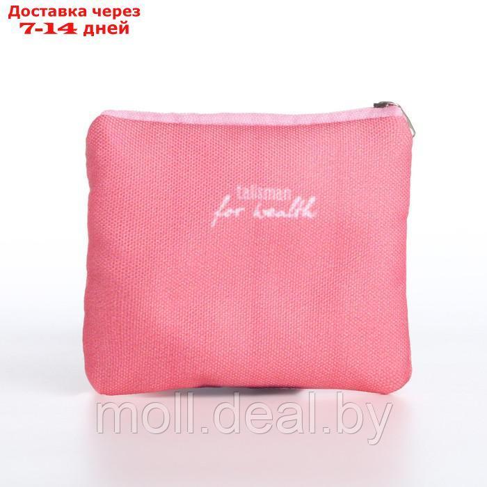 Кошелек детский текстильный "Котик", 11х9х0,5 см, цвет розовый - фото 5 - id-p227092119
