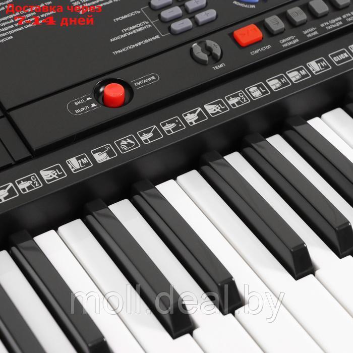 Синтезатор DENN DEK606, 510 тембров, полифония 8 нот, 61 клавиша, черный - фото 4 - id-p226888901