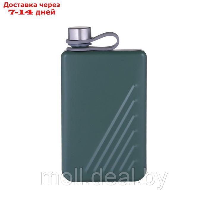 Фляжка для алкоголя и воды из нержавеющей стали, подарочная, армейская, 270 мл, 9 oz - фото 2 - id-p227076203