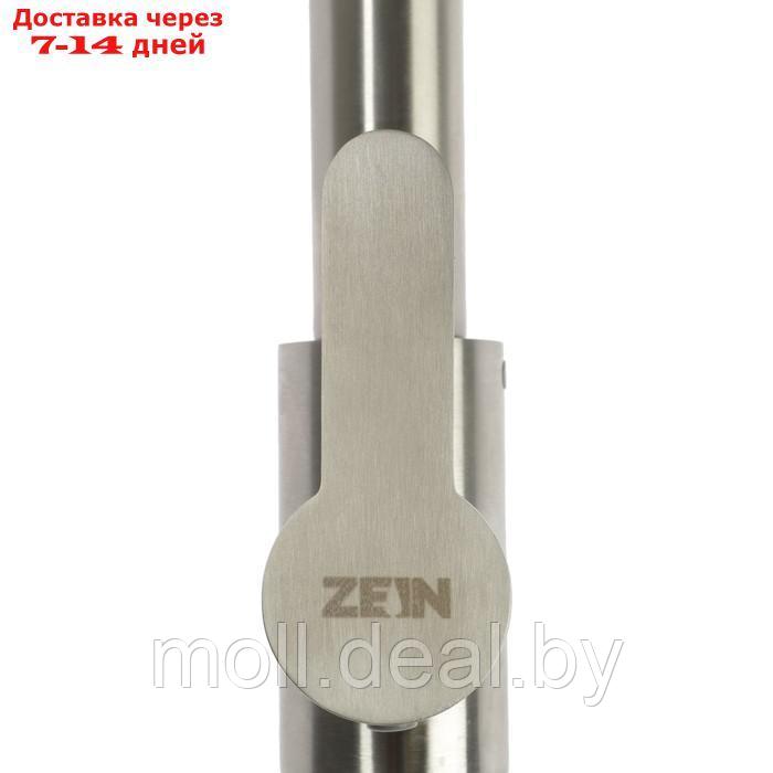 Смеситель для кухни ZEIN Z3735, однорычажный, высота излива 30 см, сатин - фото 3 - id-p226889901