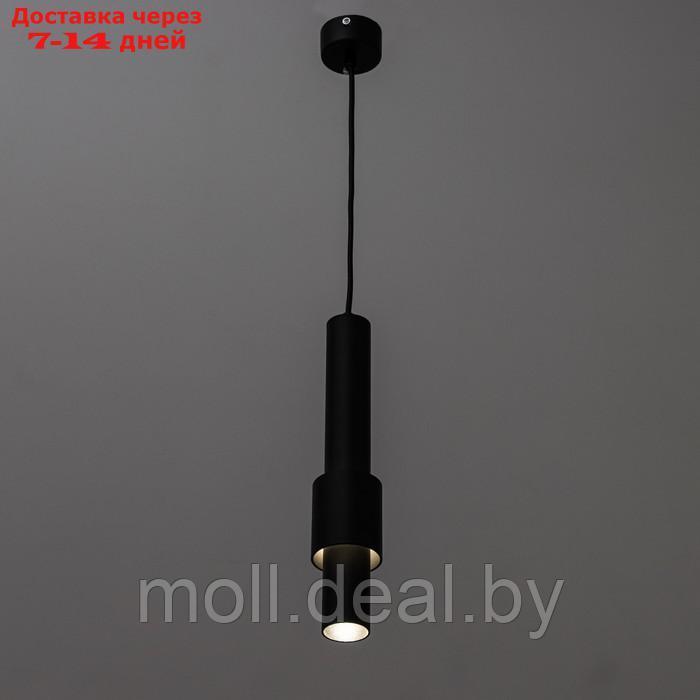 Светильник подвесной "Дарина" LED 10Вт 4000К черный 6х6х30-130см - фото 3 - id-p227088107