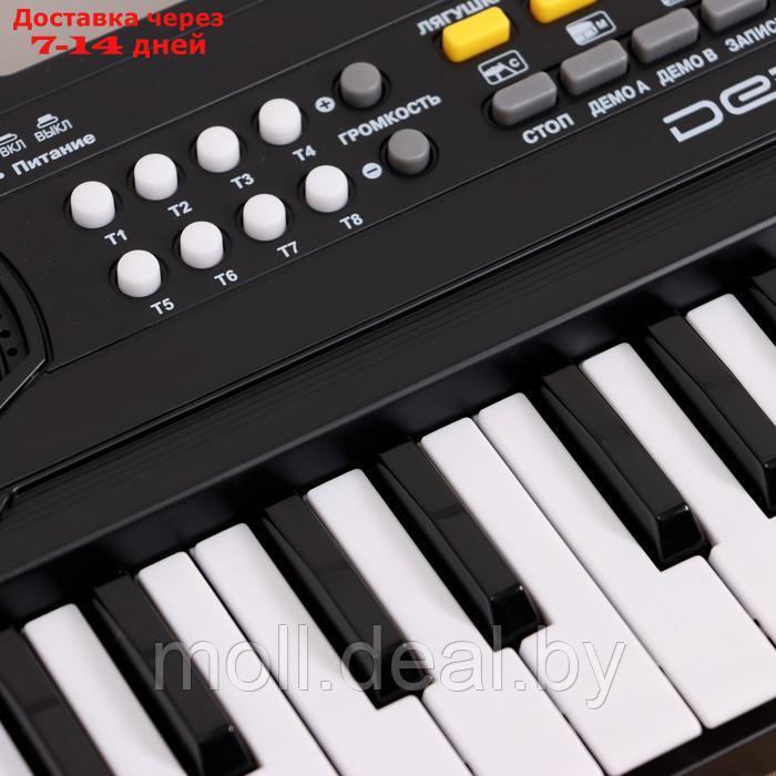 Синтезатор DENN DEK605 mini, 8 тембров, полифония 4 ноты, 37 клавиш - фото 3 - id-p226888919