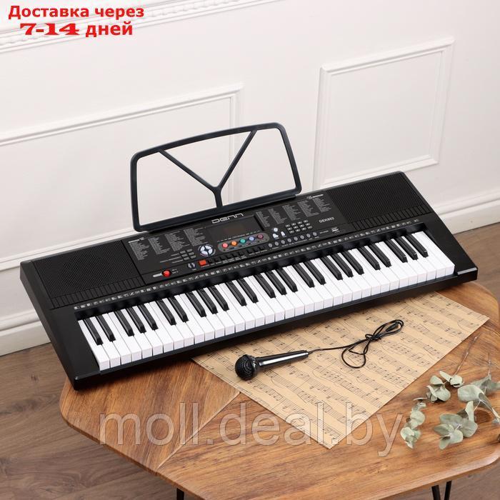 Синтезатор DENN DEK602, 61 клавиша, компактный, черный - фото 1 - id-p226888920