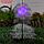 Садовый светильник на солнечной батарее "Клубок", 70 см, 1 LED, свечение мульти (RGB), фото 2