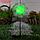 Садовый светильник на солнечной батарее "Клубок", 70 см, 1 LED, свечение мульти (RGB), фото 4