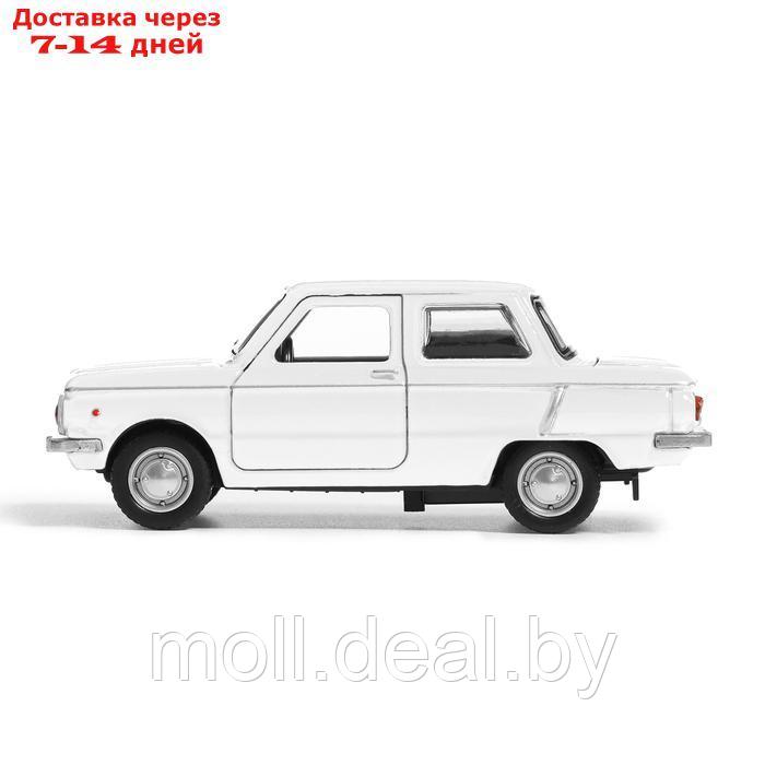 Машина металлическая "Запорожец", инерция, 12 см, белый - фото 3 - id-p227084163