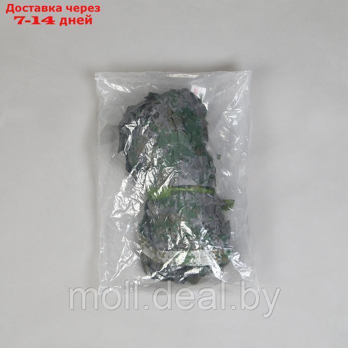 Сетка маскировочная, 5 × 2 м, двухслойная, песочно-зелёная, с люверсами - фото 4 - id-p227075227
