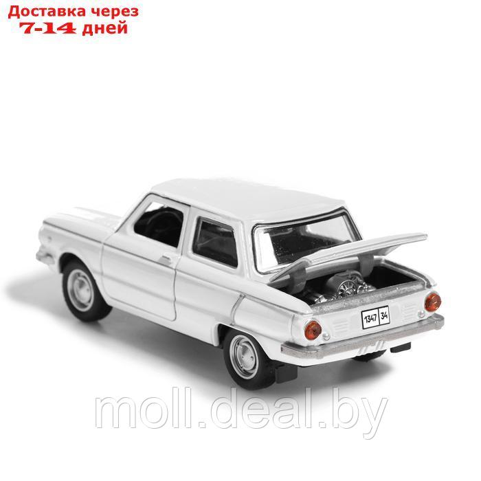 Машина металлическая "Запорожец", инерция, 12 см, белый - фото 6 - id-p227084163