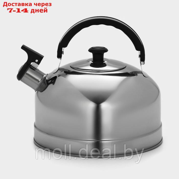 Чайник из нержавеющей стали со свистком "Семейный", 2,8 л - фото 1 - id-p227076218