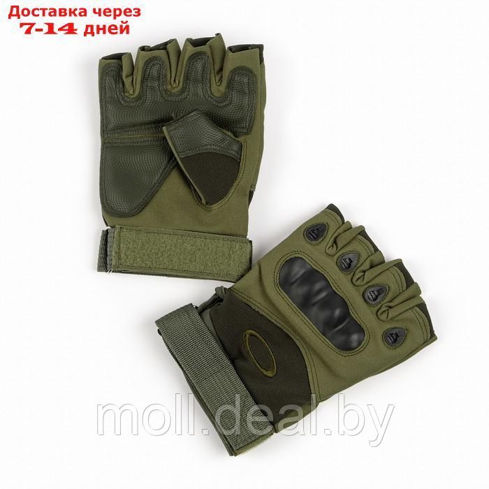 Перчатки тактические" Краги", хаки, размер XL - фото 1 - id-p227111637