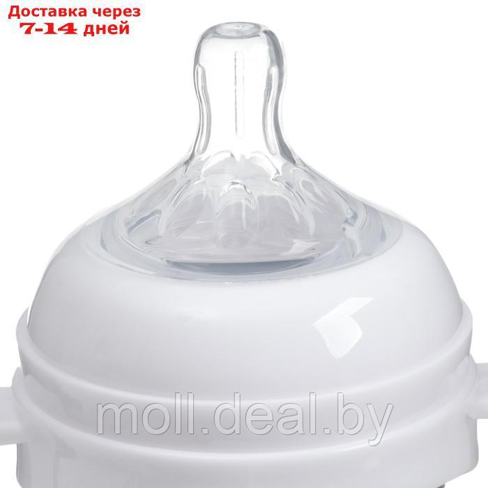 Бутылочка для кормления Ø50 ШГ 120 мл., стекло, цвет белый - фото 4 - id-p227085197