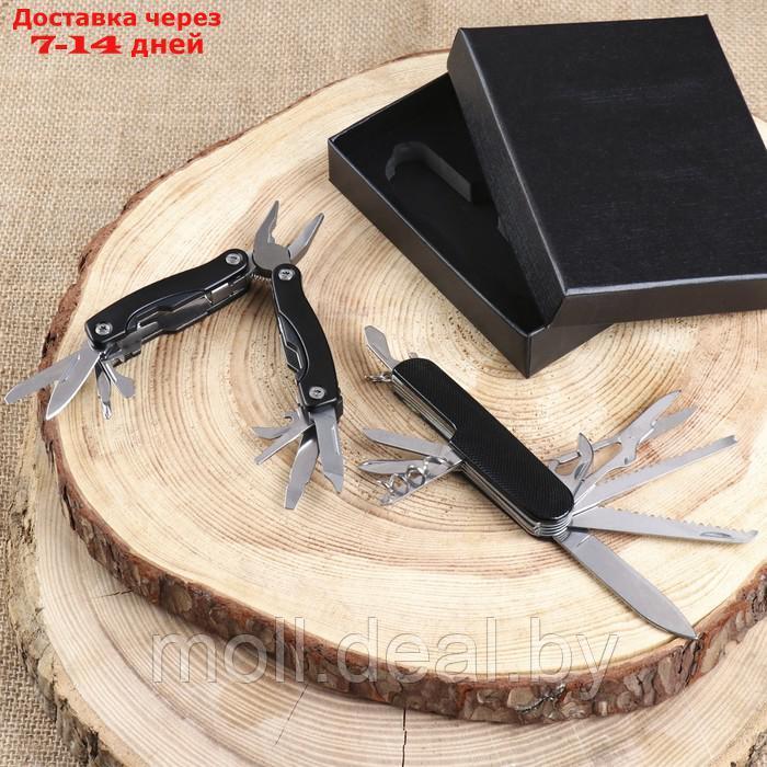 Набор подарочный швейцарский нож и мультитул - фото 1 - id-p226890884