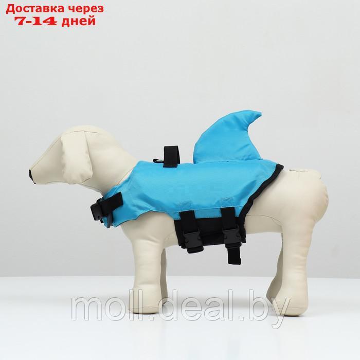 Спасательный жилет "Акула" для собак 7-9 кг, размер S (ДС 26, ОГ 41-53, ОШ 36-47 см) - фото 3 - id-p227109697