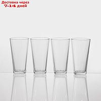 Набор стаканов "Время дегустаций. Коктейли со льдом", стеклянный, 570 мл, 4 шт