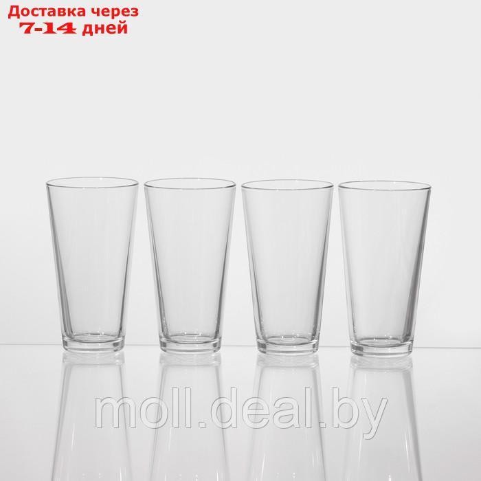 Набор стаканов "Время дегустаций. Коктейли со льдом", стеклянный, 570 мл, 4 шт - фото 1 - id-p227099006