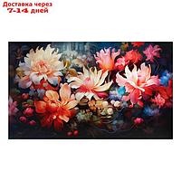 Картина на холсте "Цветущий сад" 60*100 см