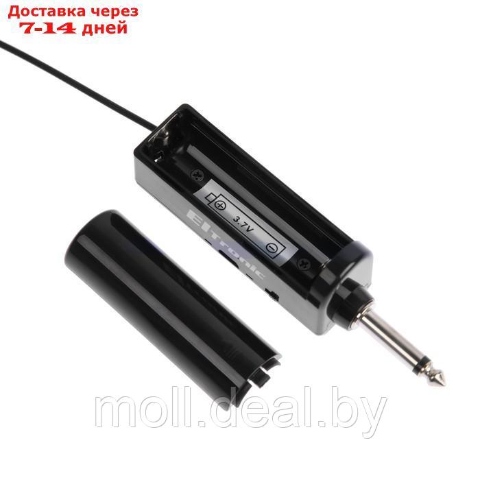 Микрофон ELTRONIC 10-05 петличный, 12-40 дБ, беспроводной, с прищепкой, черный - фото 9 - id-p227107465