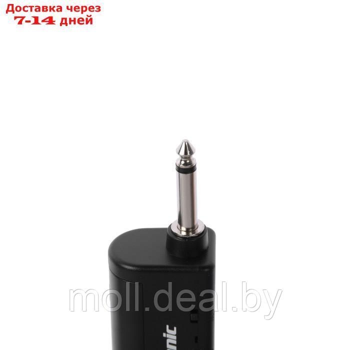 Микрофон для караоке ELTRONIC 10-03, беспроводной, приемник, черный - фото 5 - id-p227107468