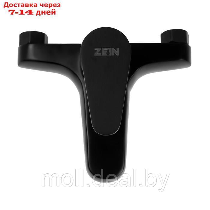 Смеситель для ванны ZEIN Z3835, однорычажный, душевой набор, черный - фото 2 - id-p226889944