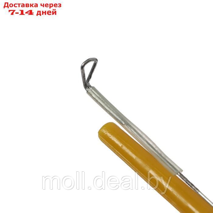 Удочка зимняя со сторожком, ручка пенопласт, диаметр катушки 7.5 см, HFB-6B - фото 5 - id-p227089163