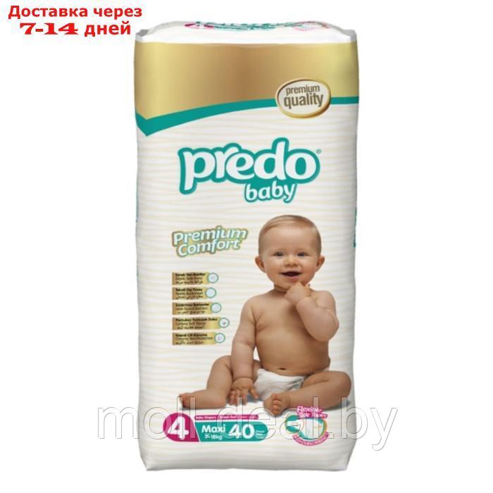 Подгузники Predo Baby Premium Comfort, размер 4, 7-18 кг, 40 шт - фото 1 - id-p227086177