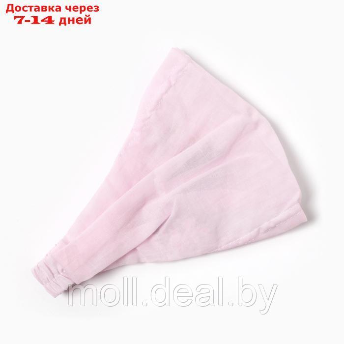 Косынка-повязка детская, цвет розовый, размер 50-52 - фото 1 - id-p227084204