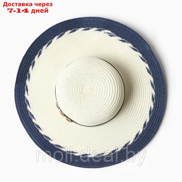 Шляпа женская MINAKU, цв. темно-синий, р-р 58 - фото 2 - id-p227091162