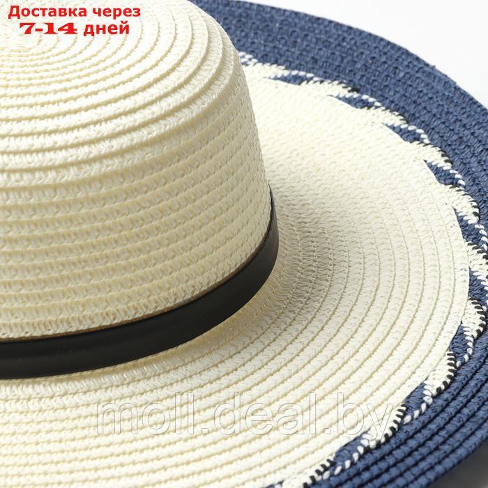 Шляпа женская MINAKU, цв. темно-синий, р-р 58 - фото 3 - id-p227091162
