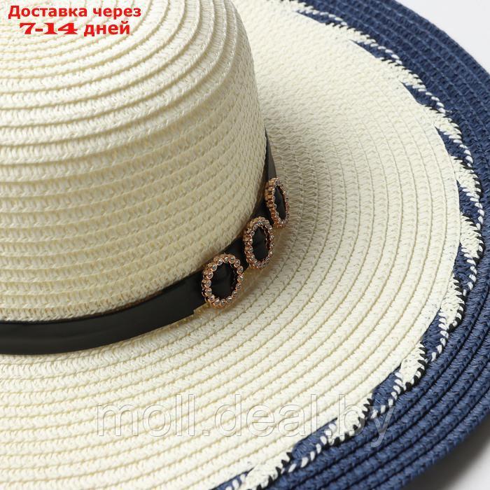 Шляпа женская MINAKU, цв. темно-синий, р-р 58 - фото 4 - id-p227091162