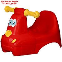 Горшок детский в форме игрушки "Машинка" Lapsi 420х285х265мм, цвет красный