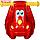 Горшок детский в форме игрушки "Машинка" Lapsi 420х285х265мм, цвет красный, фото 2