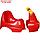 Горшок детский в форме игрушки "Машинка" Lapsi 420х285х265мм, цвет красный, фото 3