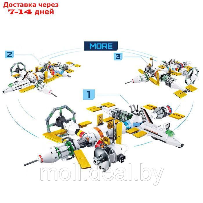 Конструктор Космос "Международная космическая станция", 512 деталей - фото 3 - id-p227096585