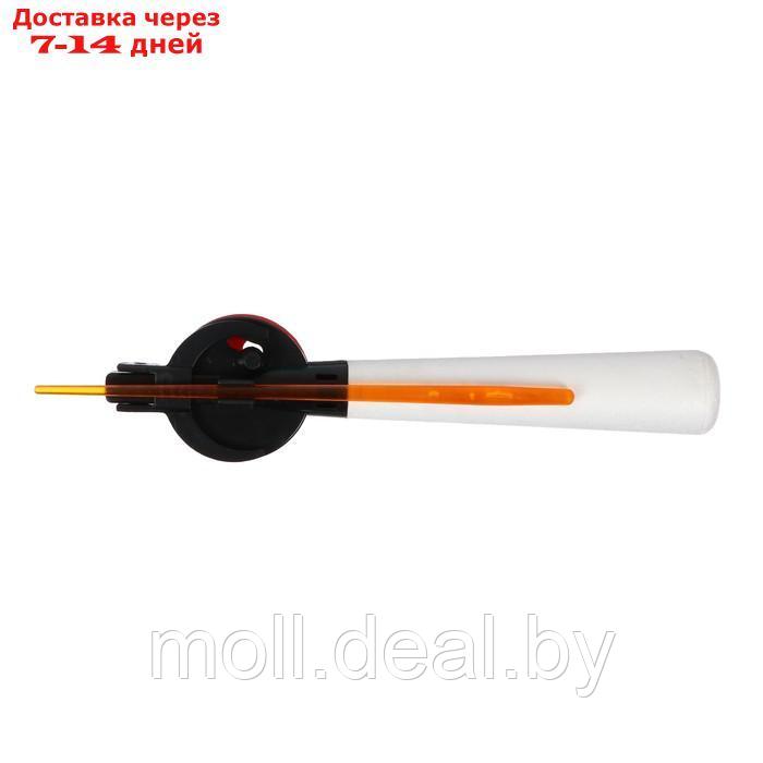 Удочка зимняя, ручка пенопласт длиной 130 мм, диаметр катушки 5.5 см, HFB-9B - фото 4 - id-p227089177