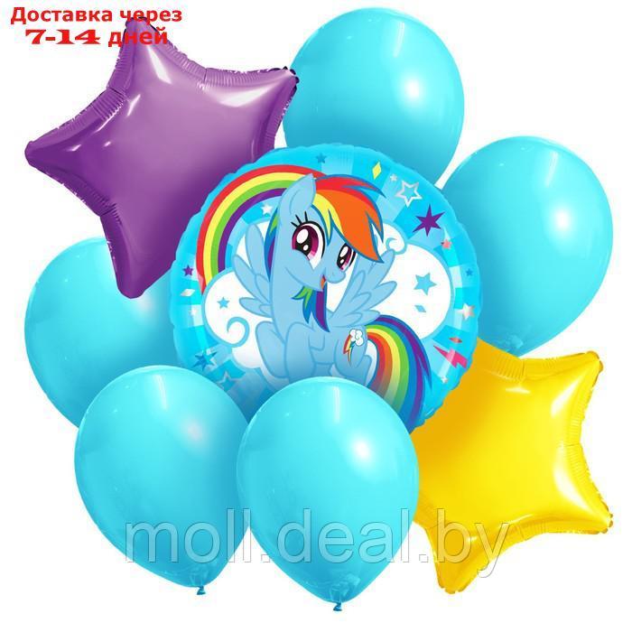 Набор воздушных шаров "С Днем Рождения", My little pony - фото 1 - id-p227103356