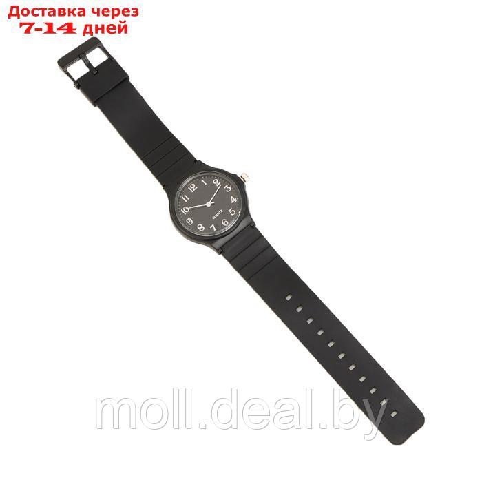 Часы наручные мужские, d-3.6 см, черный циферблат - фото 3 - id-p227093240