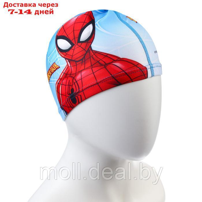Шапочка для плавания "Человек-паук", обхват головы 46-50 см. - фото 5 - id-p227087215