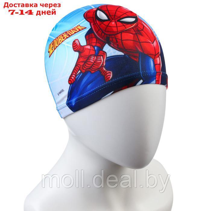 Шапочка для плавания "Человек-паук", обхват головы 46-50 см. - фото 7 - id-p227087215