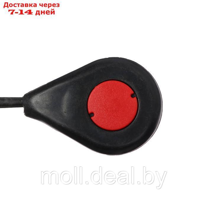 Удочка зимняя балалайка, диаметр катушки 4.5 см, цвет черный красный, HFB-18 - фото 4 - id-p227089189