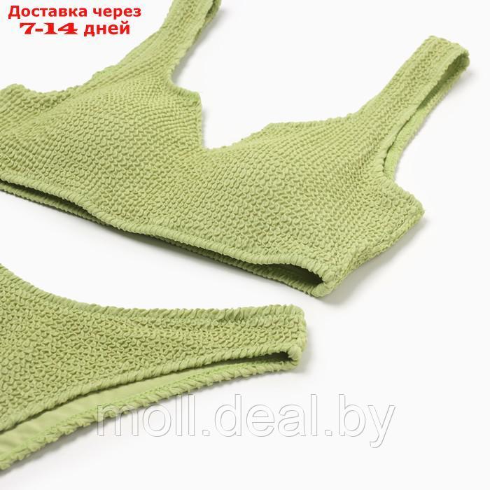 Купальник женский раздельный MINAKU цвет зеленый, размер 44 - фото 5 - id-p226890923