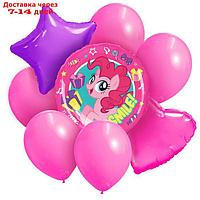 Набор воздушных шаров "С Днем Рождения", My little pony
